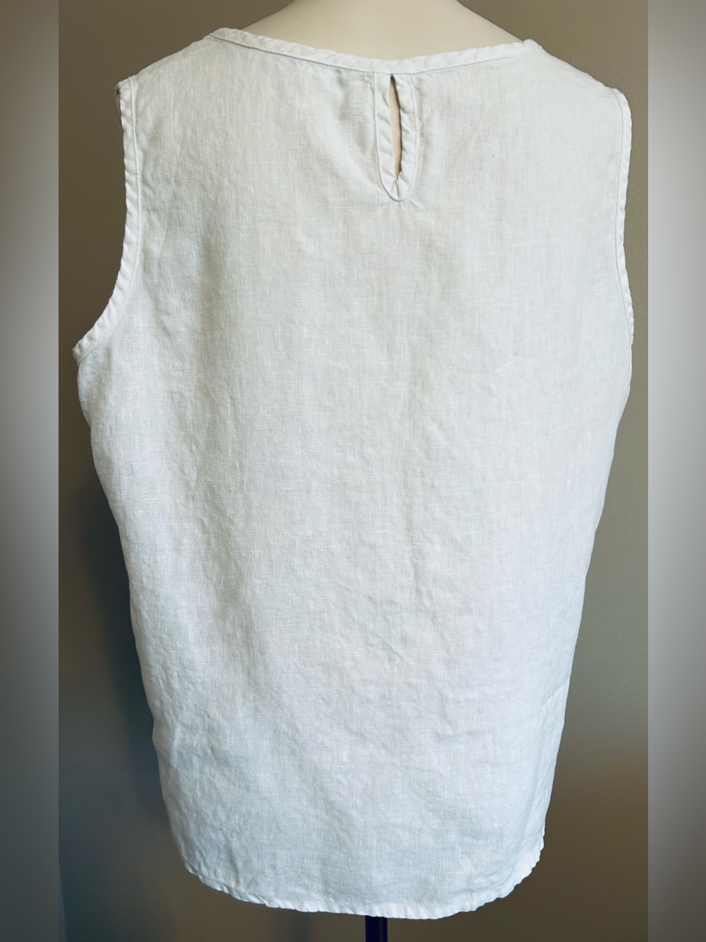 Dolcezza Linen Tunic Shell/Tank - Picture 4 of 8